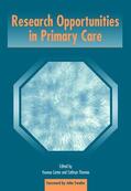 Carter / Thomas |  Research Opportunities in Primary Care | Buch |  Sack Fachmedien