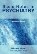 Levi |  Basic Notes in Psychiatry | Buch |  Sack Fachmedien
