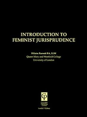 Barnett | Introduction to Feminist Jurisprudence | Buch | 978-1-85941-237-4 | sack.de