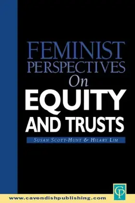 Scott-Hunt / Lim |  Feminist Perspectives on Equity and Trusts | Buch |  Sack Fachmedien