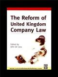 De Lacy |  Reform of UK Company Law | Buch |  Sack Fachmedien