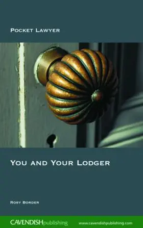 Border |  You and Your Lodger | Buch |  Sack Fachmedien