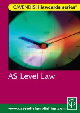 Routledge-Cavendish | Cavendish: AS Level Lawcard | Buch | 978-1-85941-884-0 | www.sack.de