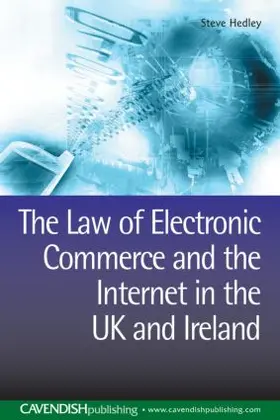 Hedley |  The Law of Electronic Commerce and the Internet in the UK and Ireland | Buch |  Sack Fachmedien