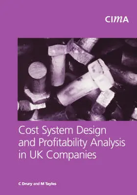 DRURY / Tayles |  Cost System Design and Profitabillity Analysis in UK Companies | Buch |  Sack Fachmedien