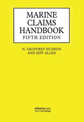 Hudson / Milburn / Allen |  Marine Claims Handbook | Buch |  Sack Fachmedien