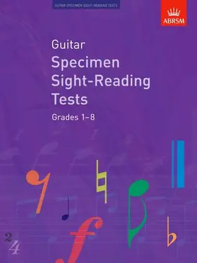 ABRSM |  Guitar Specimen Sight-Reading Tests, Grades 1-8 | Buch |  Sack Fachmedien