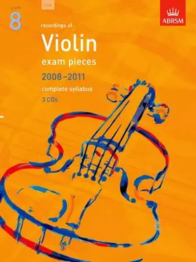 ABRSM |  Violin Exam Recordings, 2008-2011, Grade 8 | Sonstiges |  Sack Fachmedien