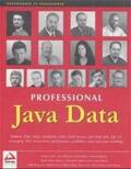 WILCOX |  Professional Java Data | Buch |  Sack Fachmedien