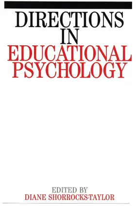 Shorrocks-Taylor |  Directions in Educational Psychology | Buch |  Sack Fachmedien