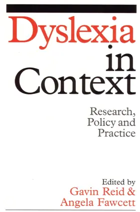 Reid / Fawcett |  Dyslexia in Context | Buch |  Sack Fachmedien
