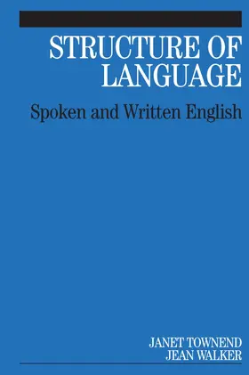 Townend / Walker |  Structure of Language | Buch |  Sack Fachmedien