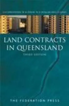 Christensen / Dixon / Duncan | Land Contracts in Queensland | Buch | 978-1-86287-835-8 | www.sack.de