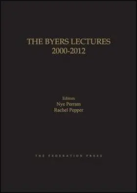 Perram / Pepper |  The Byers Lectures, 2000-2012 | Buch |  Sack Fachmedien