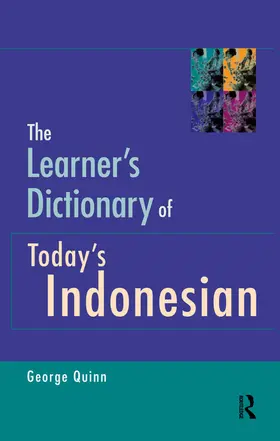 Quinn |  The Learner's Dictionary of Today's Indonesian | Buch |  Sack Fachmedien