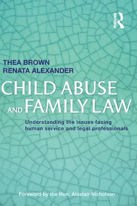 Brown |  Child Abuse and Family Law | Buch |  Sack Fachmedien