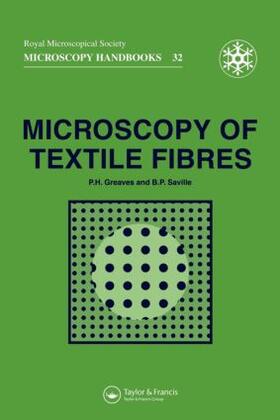 Greaves / Saville | Microscopy of Textile Fibres | Buch | 978-1-872748-24-5 | sack.de
