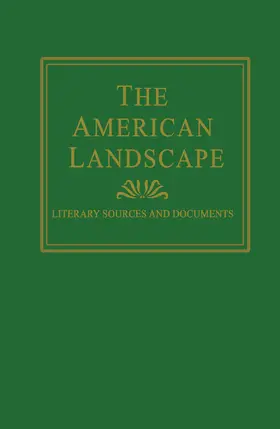 Clarke |  The American Landscape | Buch |  Sack Fachmedien