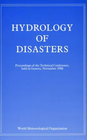 Starosolszky / Melder |  Hydrology of Disasters | Buch |  Sack Fachmedien