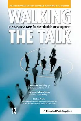 Holliday / Schmidheiny / Watts | Walking the Talk | Buch | 978-1-874719-50-2 | www.sack.de
