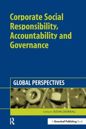 Demirag |  Corporate Social Responsibility, Accountability and Governance | Buch |  Sack Fachmedien