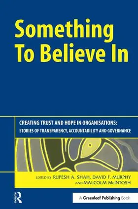 Shah / Murphy / McIntosh |  Something to Believe In | Buch |  Sack Fachmedien