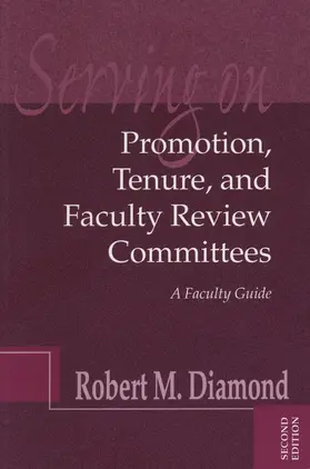 Diamond |  Serving on Promotion, Tenure, and Faculty Review Committees | Buch |  Sack Fachmedien