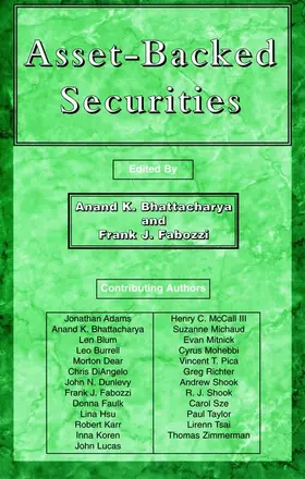 Bhattacharya / Fabozzi | Asset-Backed Securities | Buch | 978-1-883249-10-6 | www.sack.de