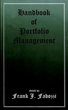 Fabozzi | Handbook of Portfolio Management | Buch | 978-1-883249-41-0 | sack.de