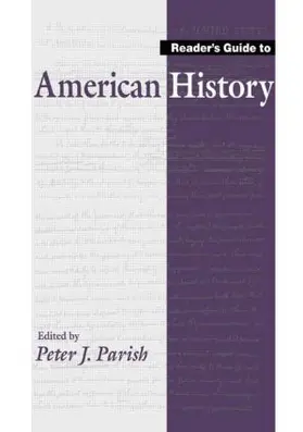 Parish |  Reader's Guide to American History | Buch |  Sack Fachmedien