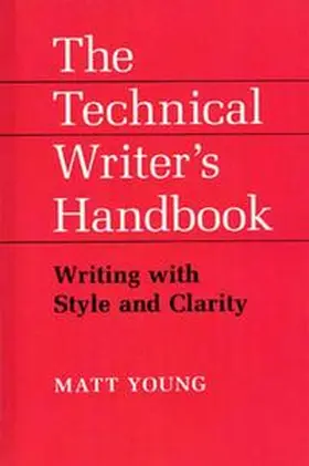 Young |  The Technical Writer's Handbook | Buch |  Sack Fachmedien