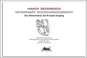 Boon | Two Dimensional & M-mode Echocardiography for the Small Animal Practitioner | Buch | 978-1-893441-30-9 | sack.de