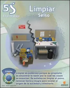 Enna |  5S Sweep/Shine Poster (Spanish) | Buch |  Sack Fachmedien