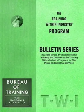 Enna |  Training Within Industry: Bulletin Series | Buch |  Sack Fachmedien