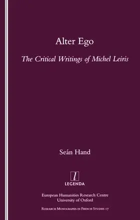 Hand |  Alter Ego | Buch |  Sack Fachmedien