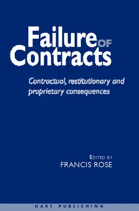 Rose |  Failure of Contracts | Buch |  Sack Fachmedien
