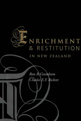 Grantham / Rickett |  Enrichment and Restitution in New Zealand | Buch |  Sack Fachmedien