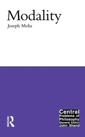 Melia |  Modality | Buch |  Sack Fachmedien