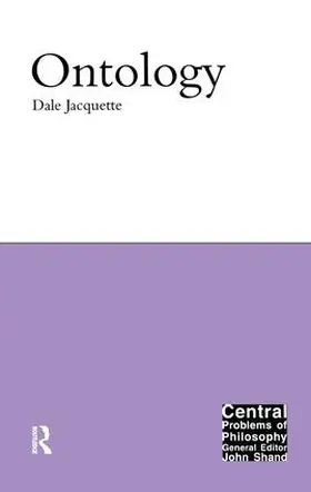 Jacquette | Ontology | Buch | 978-1-902683-56-0 | www.sack.de