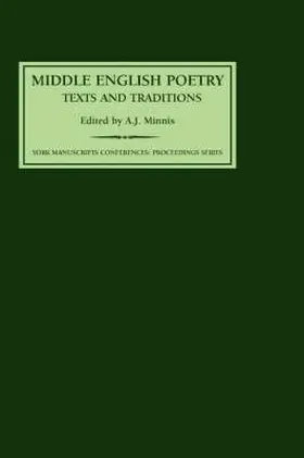 Minnis |  Middle English Poetry: Texts and Traditions | Buch |  Sack Fachmedien
