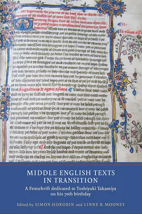 Horobin / Mooney | Middle English Texts in Transition | Buch | 978-1-903153-53-6 | sack.de
