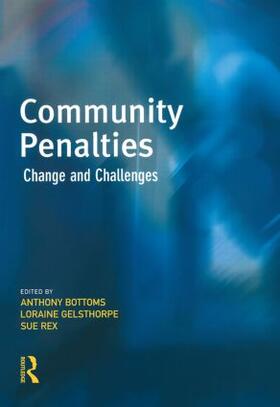 Bottoms / Gelsthorpe / Rex | Community Penalties | Buch | 978-1-903240-49-6 | sack.de
