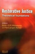 Weitekamp / Kerner |  Restorative Justice: Theoretical foundations | Buch |  Sack Fachmedien