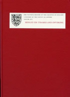 Townley |  A History of the County of Oxford | Buch |  Sack Fachmedien