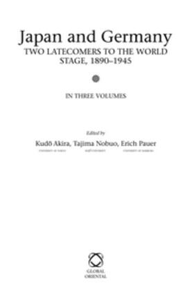 Kudo |  Japan and Germany (3 Vols.) | Buch |  Sack Fachmedien