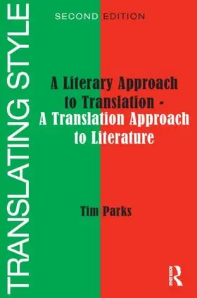 Parks | Translating Style | Buch | 978-1-905763-04-7 | www.sack.de