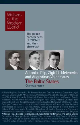 Alston |  Piip, Meierovics & Voldemaras: The Baltic States | Buch |  Sack Fachmedien