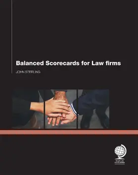 Sterling |  Balanced Scorecards for Law Firms | Buch |  Sack Fachmedien