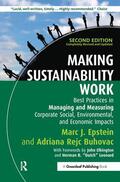 Rejc Buhovac / Epstein |  Making Sustainability Work | Buch |  Sack Fachmedien