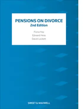 Hess |  Pensions on Divorce | Buch |  Sack Fachmedien
